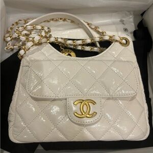 Brand New Chanel Hobo Bag White Color